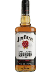 Виски Jim Beam White Straight Bourbon 4 года 0.7л