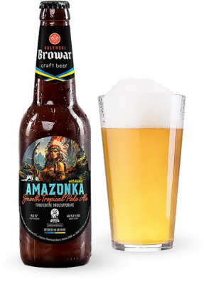 Пиво Volynski Browar Amazonka 0.35л