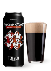 Пиво Ten Men «Moloko Stout» 0.5л