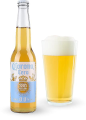 Пиво безалкогольное Corona Zero 0.33л