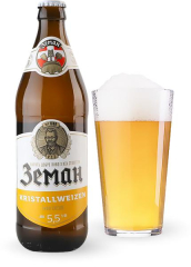 Пиво Земан Kristallweizen 0.5л