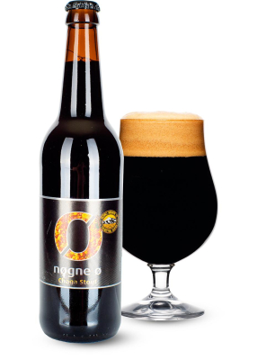 Пиво Nogne O «Chaga Stout» темное нефильтрованное 8.0°