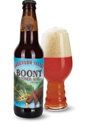 Пиво Anderson Valley «Boont Amber Ale» светлое фильтрованное 5.8°