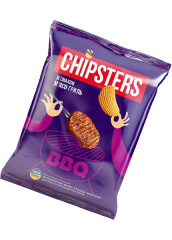 Чипсы картофельные «Chipsters» со вкусом мясо гриль, 120г