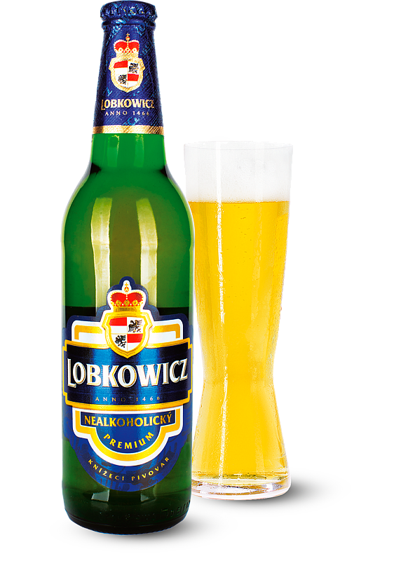 Пиво Lobkowicz «Premium б/а» світле фільтроване 0.0°