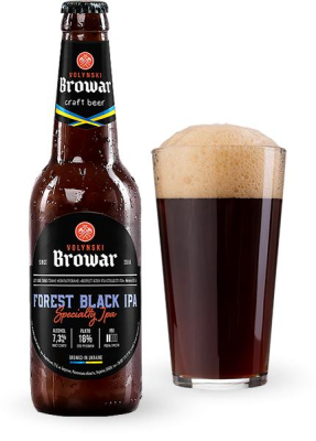 Пиво Volynski Browar Forest Black IPA 0.35л