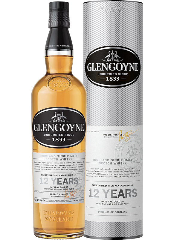 Виски Glengoyne 12 Y.O. 43°