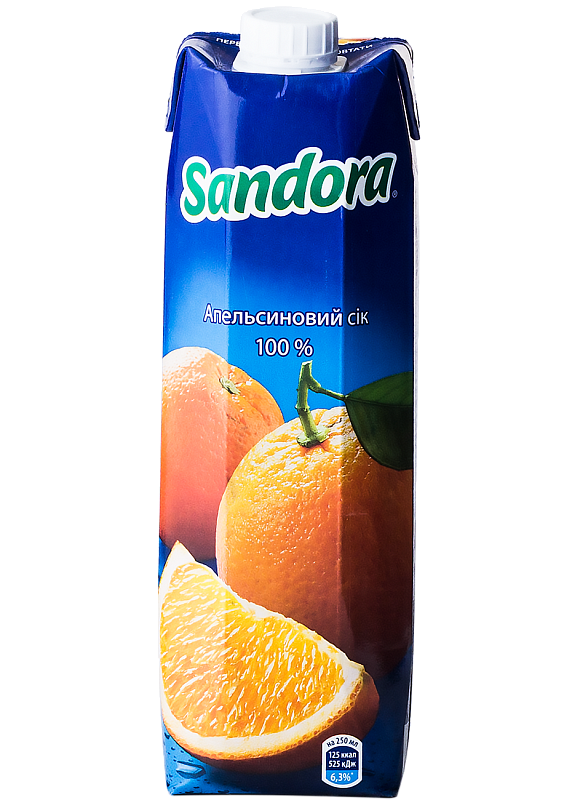 Сок Сандора апельсиновый 0.95l купить в Hop Hey | Море Пива Сок Сандора апельсиновый 0.95l