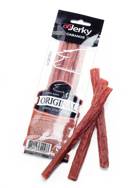 Палочки кабанос «Обjerky» Оригинал, 40 г купить в Hop Hey | Море Пива Палочки кабанос «Обjerky» Оригинал, 40 г