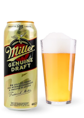 Пиво Miller Genuine Draft 0.48л
