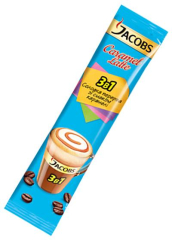 Кофейный напиток «Jacobs» 3 в 1 Caramel Latte, 12.3 г