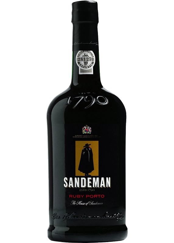 Вино Sandeman Porto Ruby, Sogrape Vinhos червоне кріплене 19.5°