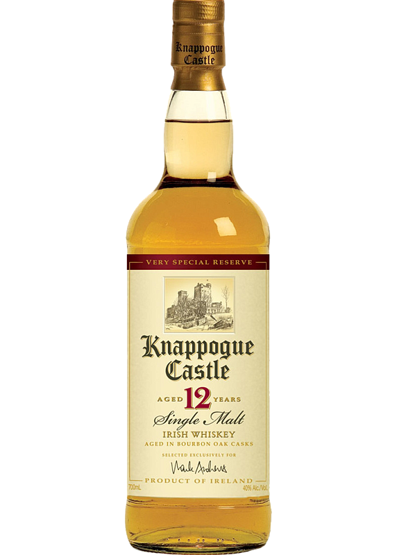 Віскі Knappogue Castle Single Malt Aged 12Y.O. 40°