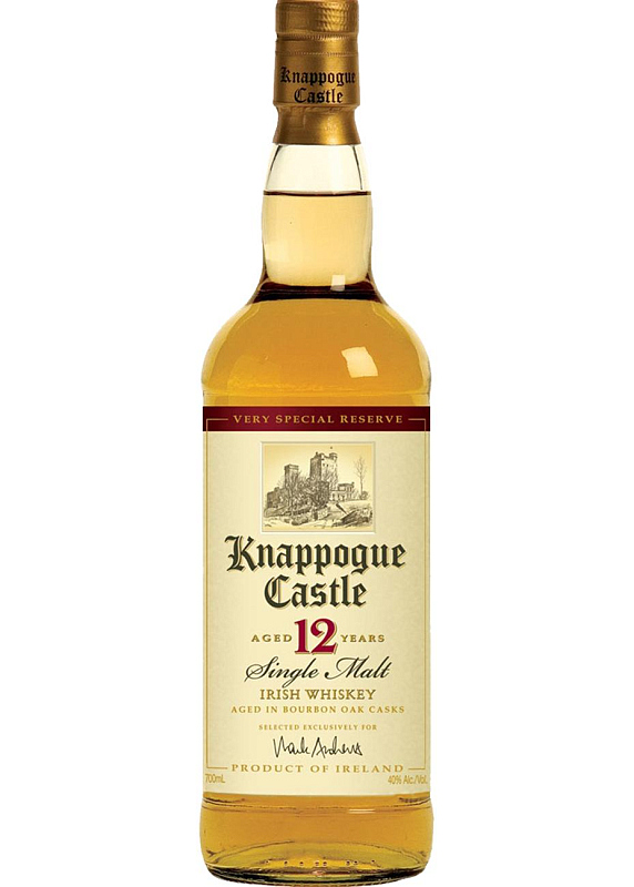 Виски Knappogue Castle Single Malt Aged 12Y.O. 40°