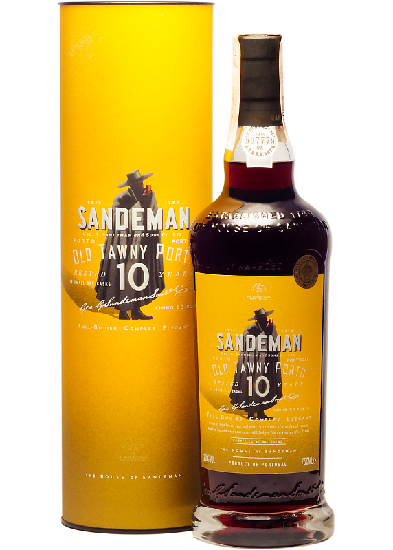 Tawny porto 10. Porto Sandeman 10. Портвейн Sandeman 10. Sandeman Porto Tawny 20 y․o. + GB. Sandeman Porto Tawny 30 y․o. + GB.